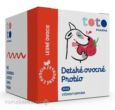 TOTO Detské ovocné Probio