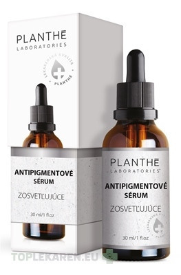 PLANTHÉ Antipigmentové sérum ZOSVETĽUJÚCE
