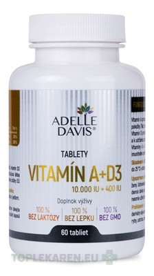 Adelle Davis VITAMÍN A+D3