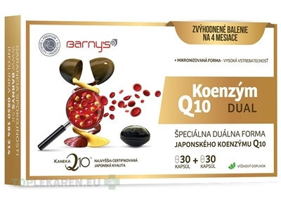 Barny's KOENZÝM Q10 DUAL 60 mg