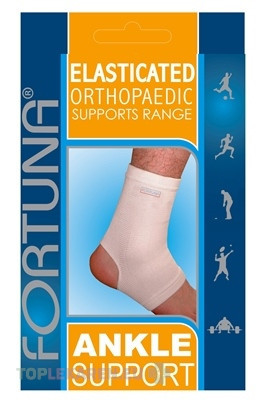 FORTUNA Elastická bandáž na členok - XL