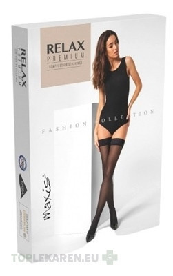 MAXIS RELAX PREMIUM STEHENNÉ PANČUCHY S KRAJKOU