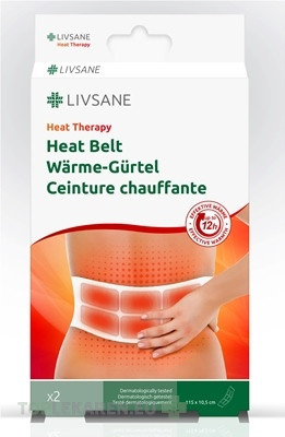 LIVSANE Heat Therapy Hrejivý pás