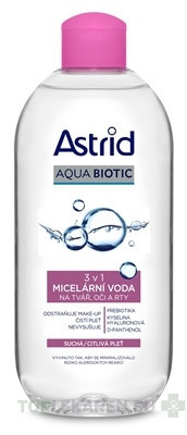 ASTRID AQUA BIOTIC Micelárna voda 3 v1