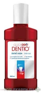 GLUCADENT DENTIO Ústna voda
