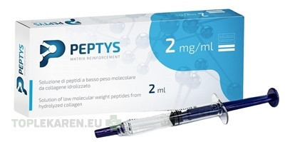 PEPTYS 2 roztok peptidov PEP-22 z kolagénu 2 mg/ml