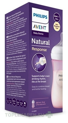 AVENT FĽAŠA Natural Response 260 ml