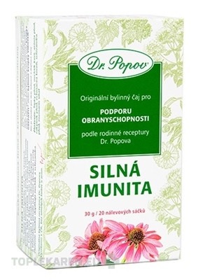 Dr. Popov Bylinný čaj SILNÁ IMUNITA