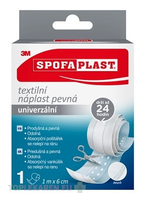3M SPOFAPLAST č.254 Textilná náplasť pevná