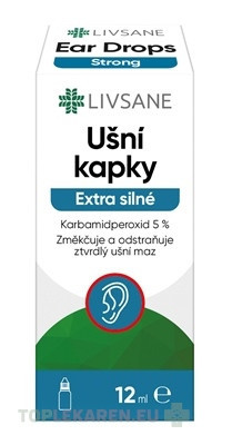 LIVSANE Ušné kvapky Extra Silné
