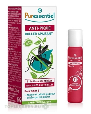 PURESSENTIEL Roll-on na bodnutie hmyzom