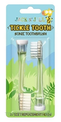 JACK N´JILL Náhradné hlavice TICKLE TOOTH