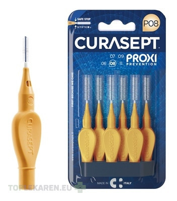 CURASEPT PROXI PREVENTION P08 Oranžové