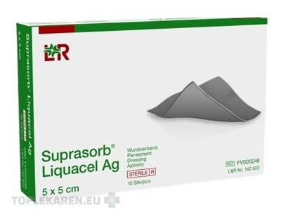 Suprasorb Liquacel Ag Krytie na rany