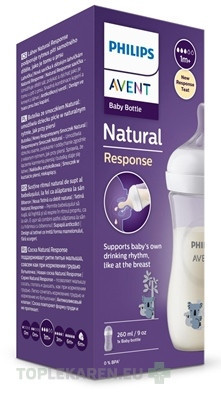 AVENT FĽAŠA Natural Response 260 ml