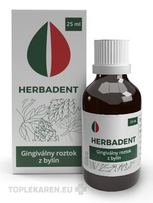 HERBADENT Gingiválny roztok z bylín