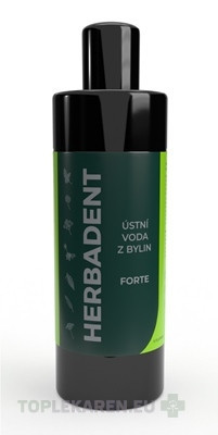 HERBADENT FORTE bylinná ÚSTNA VODA