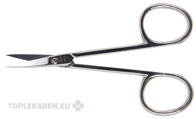 Nippes Nožničky na kožu zahnuté 9 cm