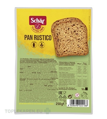 Schär PAN RUSTICO chlieb