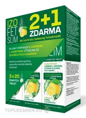 NaturProdukt IZOFET SLIM akcia