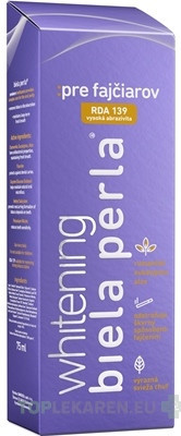 Biela perla Pre fajčiarov whitening