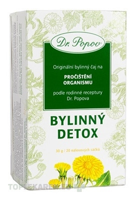 Dr. Popov Bylinný čaj BYLINNÝ DETOX