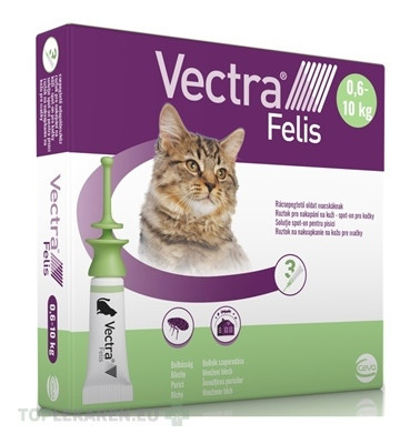VECTRA Felis spot-on pre mačky (0,6-10 kg)