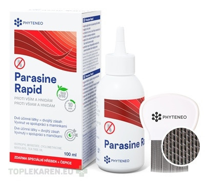 Parasine Rapid roztok proti všiam a hnidám ENEO