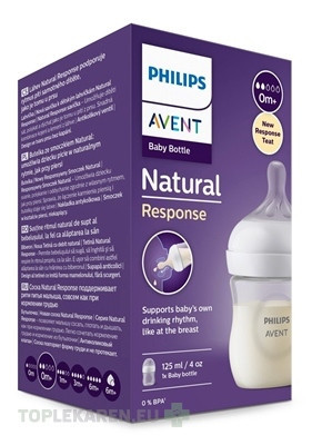 AVENT FĽAŠA Natural Response 125 ml
