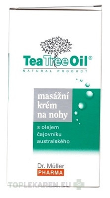 Dr. Müller Tea Tree Oil MASÁŽNY KRÉM NA NOHY