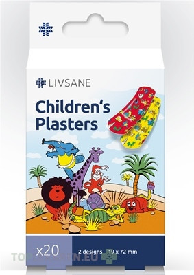 LIVSANE Náplasti Detské