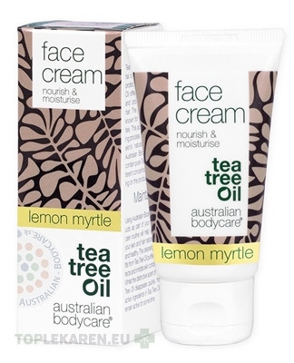 ABC tea tree oil FACE CREAM LEMON M.- Pleťový krém