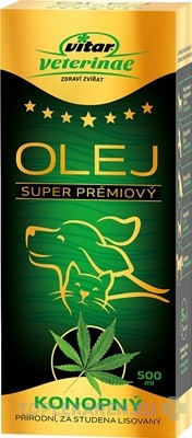 VITAR Veterinae KONOPNÝ OLEJ