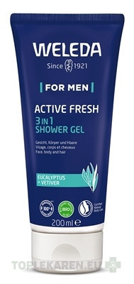 WELEDA For Men ACTIVE FRESH 3in1