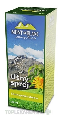 MONT BLANC Luxury Auris Ušný sprej