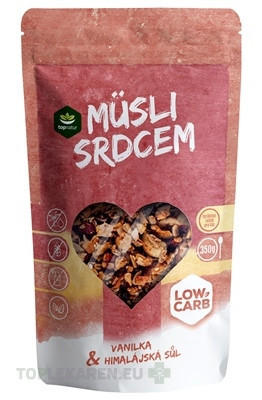 topnatur Müsli srdcom LOW CARB Vanilka