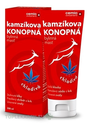 Cemio Kamzíkova konopná masť