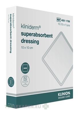 Kliniderm superabsorbent dressing