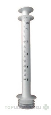 Pipeta dávkovacia 5 ml + adaptér do skla - FAGRON