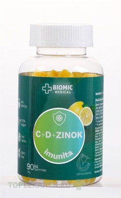 BIOMIC VITAMÍN C+D + ZINOK
