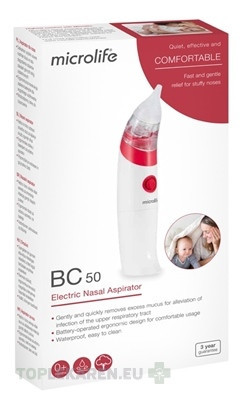 MICROLIFE BC 50 ELEKTRICKÁ ODSÁVAČKA HLIENOV
