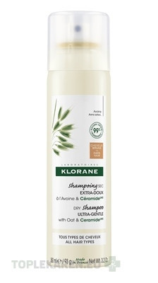 KLORANE SUCHÝ ŠAMPÓN s ovseným mliekom a ceramidmi