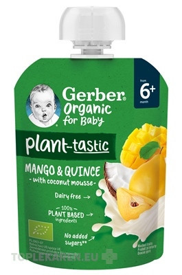 Gerber Organic Kapsička Mango, dula, kokos
