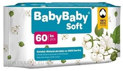 BabyBaby Soft Detské vlhčené obrúsky