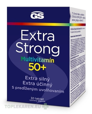 GS Extra Strong Multivitamín 50+