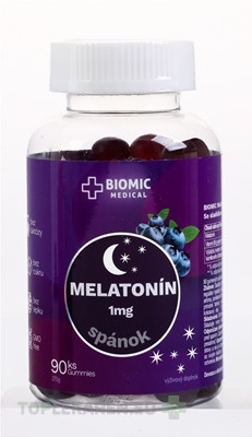 BIOMIC MELATONÍN 1 mg