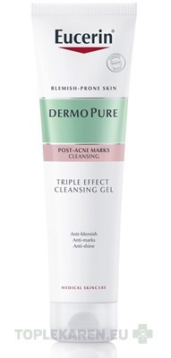 Eucerin DERMOPURE Exfoliačný čistiaci gél