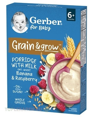 Gerber for Baby Mliečna KAŠA Pšenično-ovsená