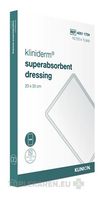 Kliniderm superabsorbent dressing