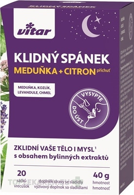 VITAR KLIDNÝ SPÁNEK